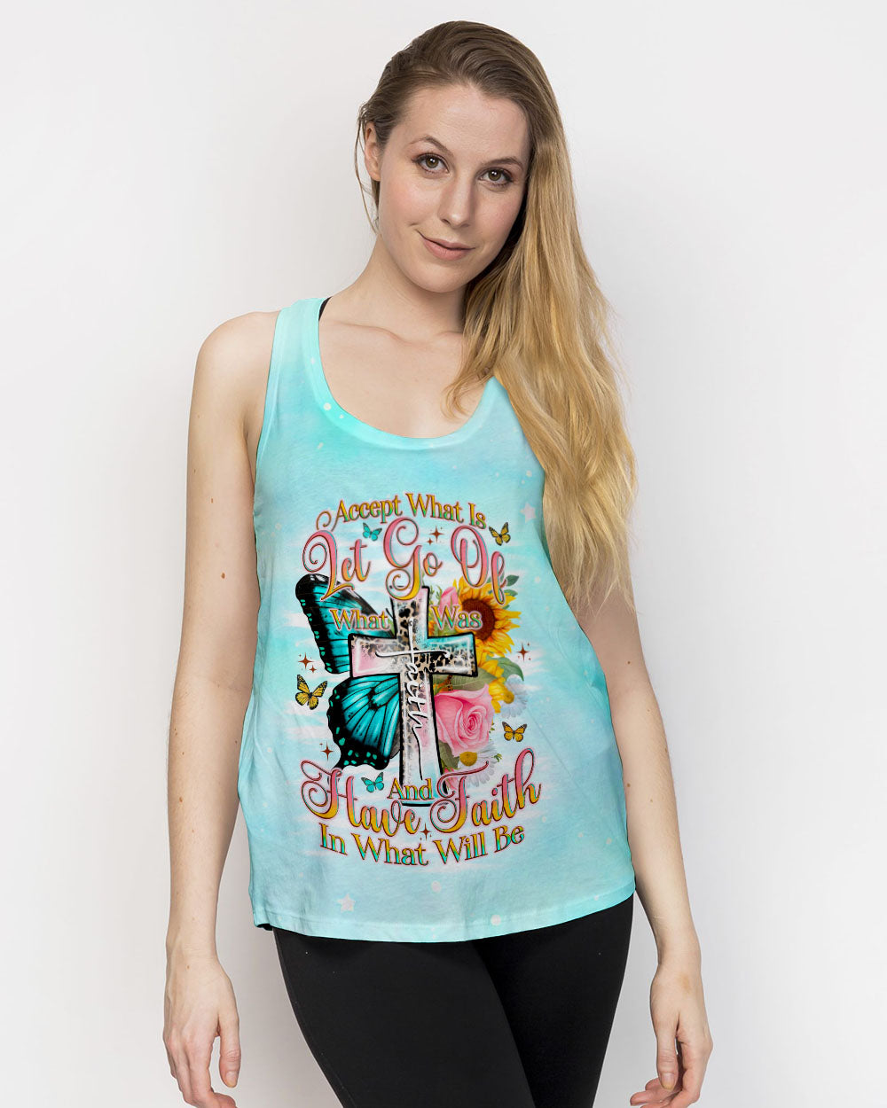 Accept What Is Let Go Of What Was Women's All Over Print Shirt - Tlno0905244