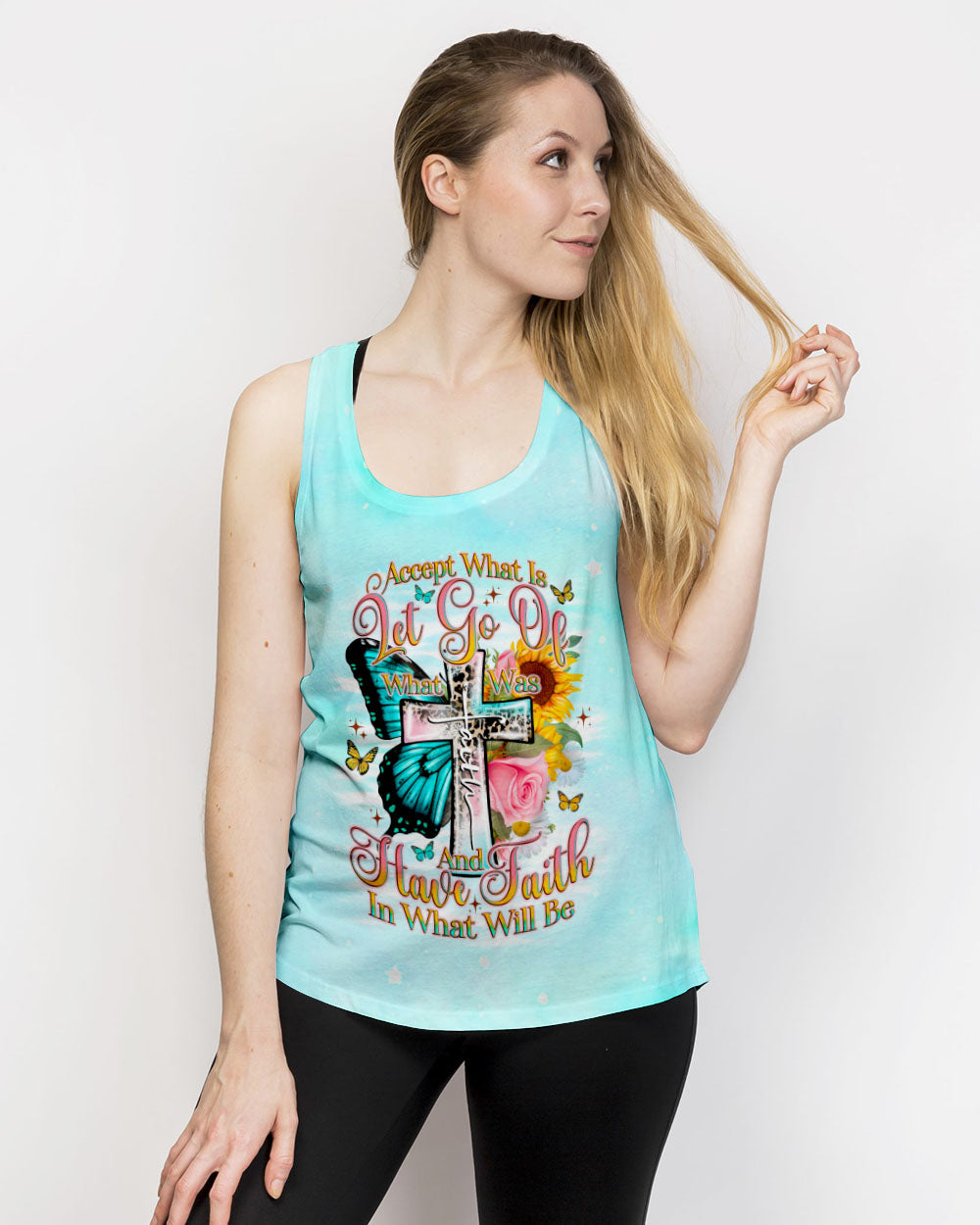 Accept What Is Let Go Of What Was Women's All Over Print Shirt - Tlno0905244