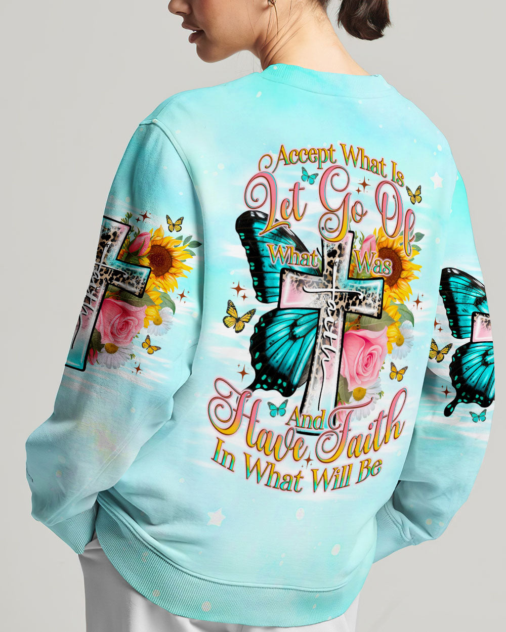 Accept What Is Let Go Of What Was Women's All Over Print Shirt - Tlno0905244