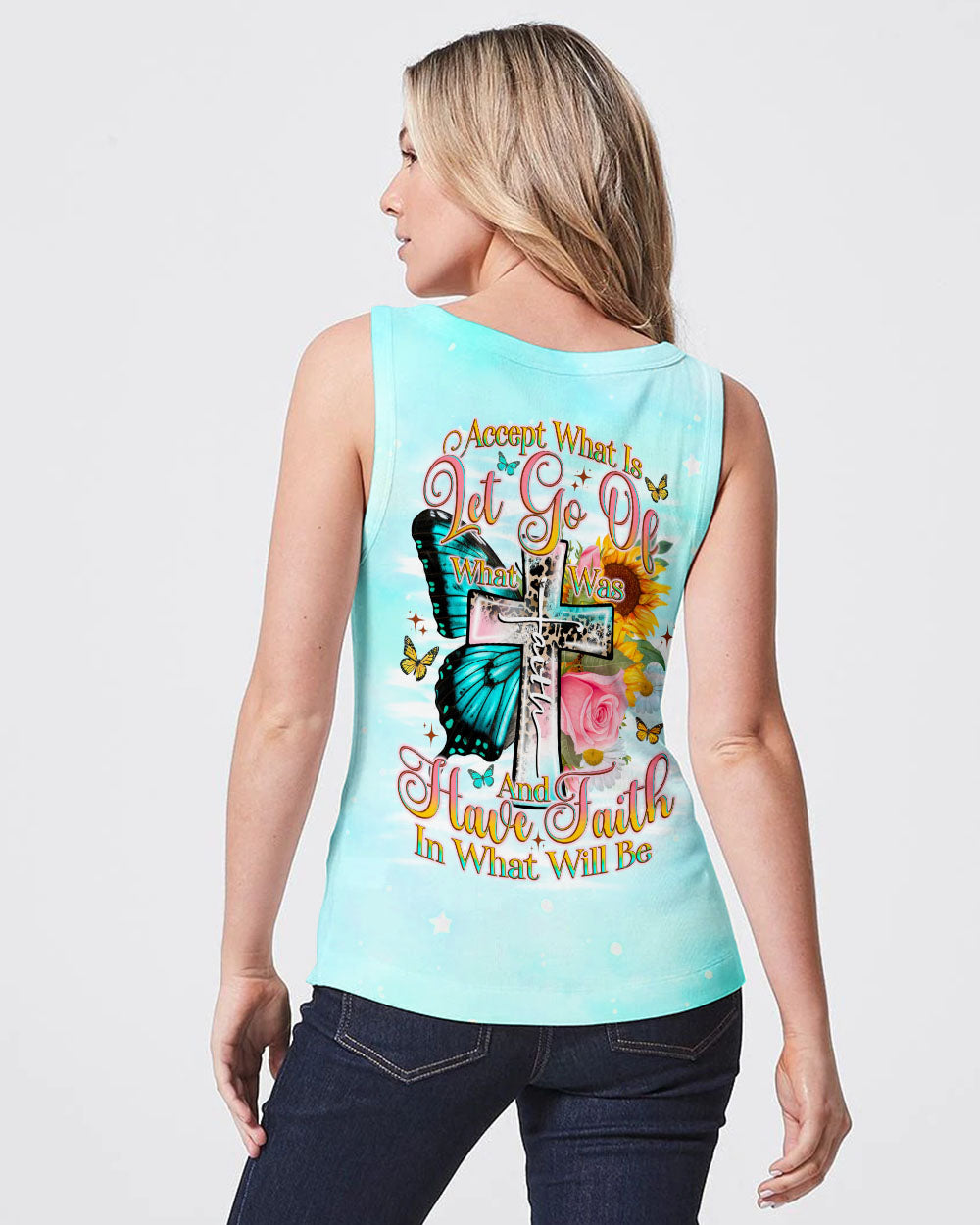 Accept What Is Let Go Of What Was Women's All Over Print Shirt - Tlno0905244