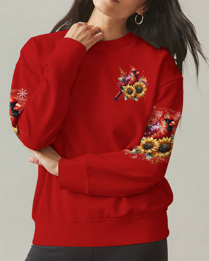 Cardinals Appear When Angels Are Near Women's All Over Print Shirt  - Tlno0910251