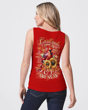 Cardinals Appear When Angels Are Near Women's All Over Print Shirt  - Tlno0910251