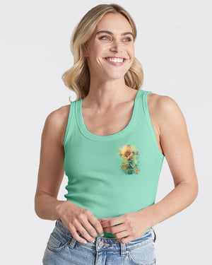 God Says You Are Sunflower Women's All Over Print Shirt - Tlno1103243
