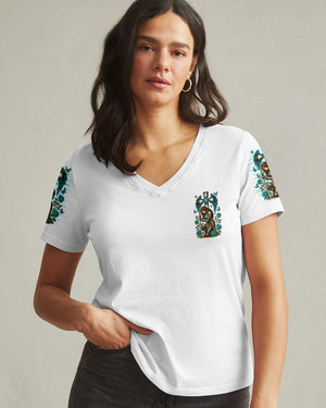 A Child Of God A Woman Of Faith Warrior Women's All Over Print Shirt  - Tlno1109251