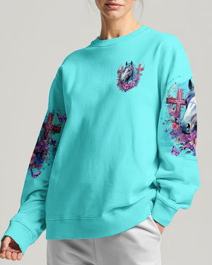 With God All Things Are Possible Horse Women's All Over Print Shirt - Tlno1210233