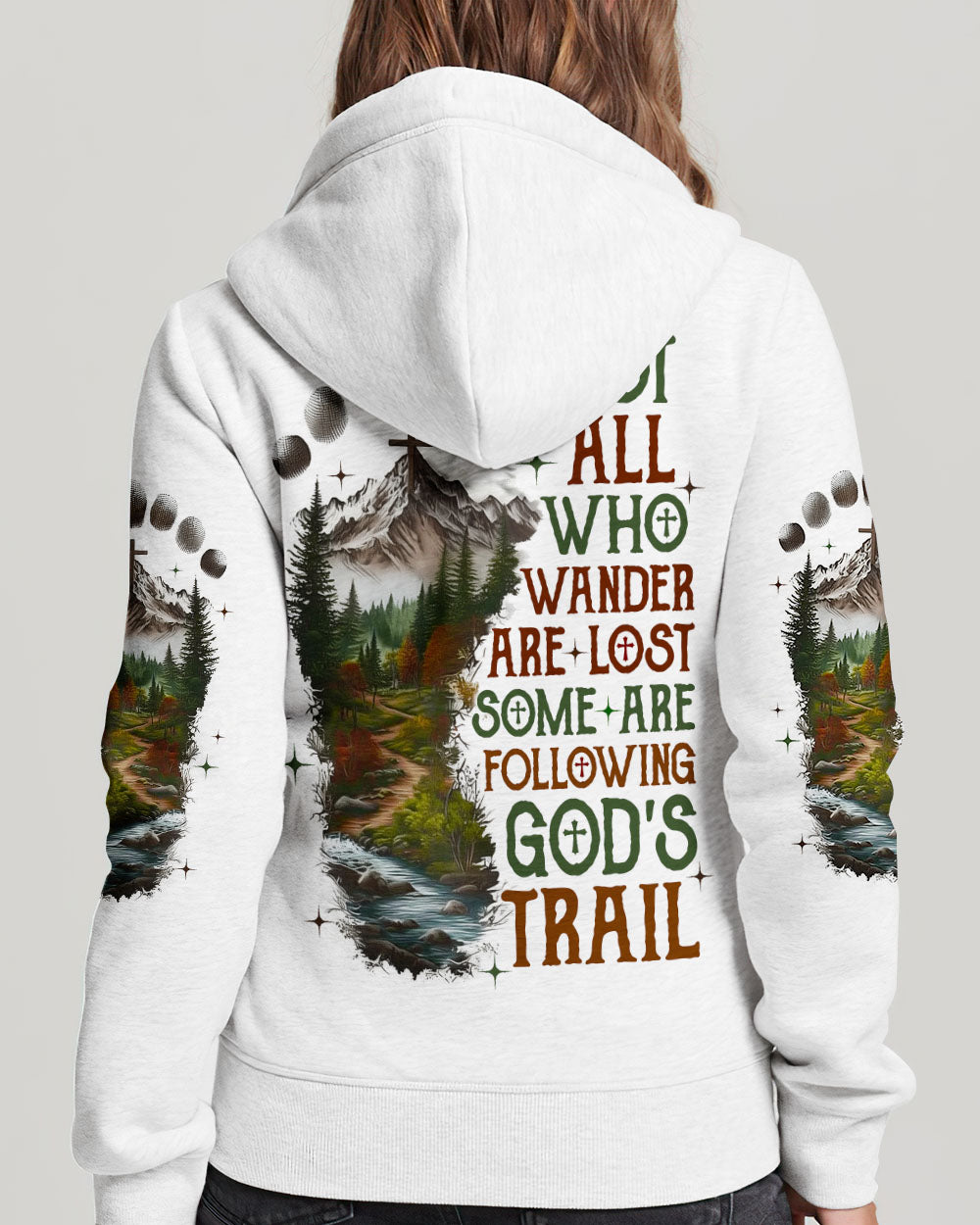 Not All Who Wander Are Lost  Women's All Over Print Shirt - Tlno1211251