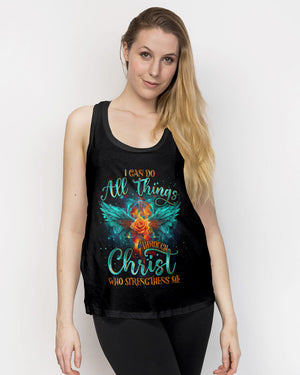 I Can Do All Things Through Christ Wings Women's All Over Print Shirt - Tlno1610234
