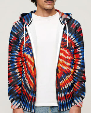 Jesus On The Cross Swirl Men's All Over Print Shirt - Tlno1703261
