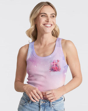 Faith Hope Love Cross Rose Women's All Over Print Shirt - Tlno1803243