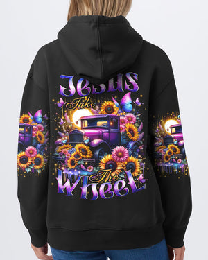 Jesus Take The Wheel Women's All Over Print Shirt - Tlno1902242
