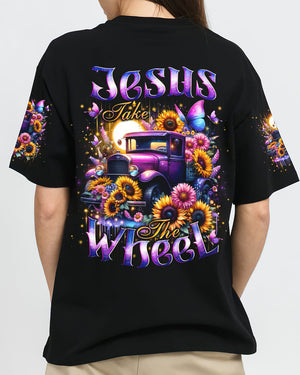 Jesus Take The Wheel Women's All Over Print Shirt - Tlno1902242