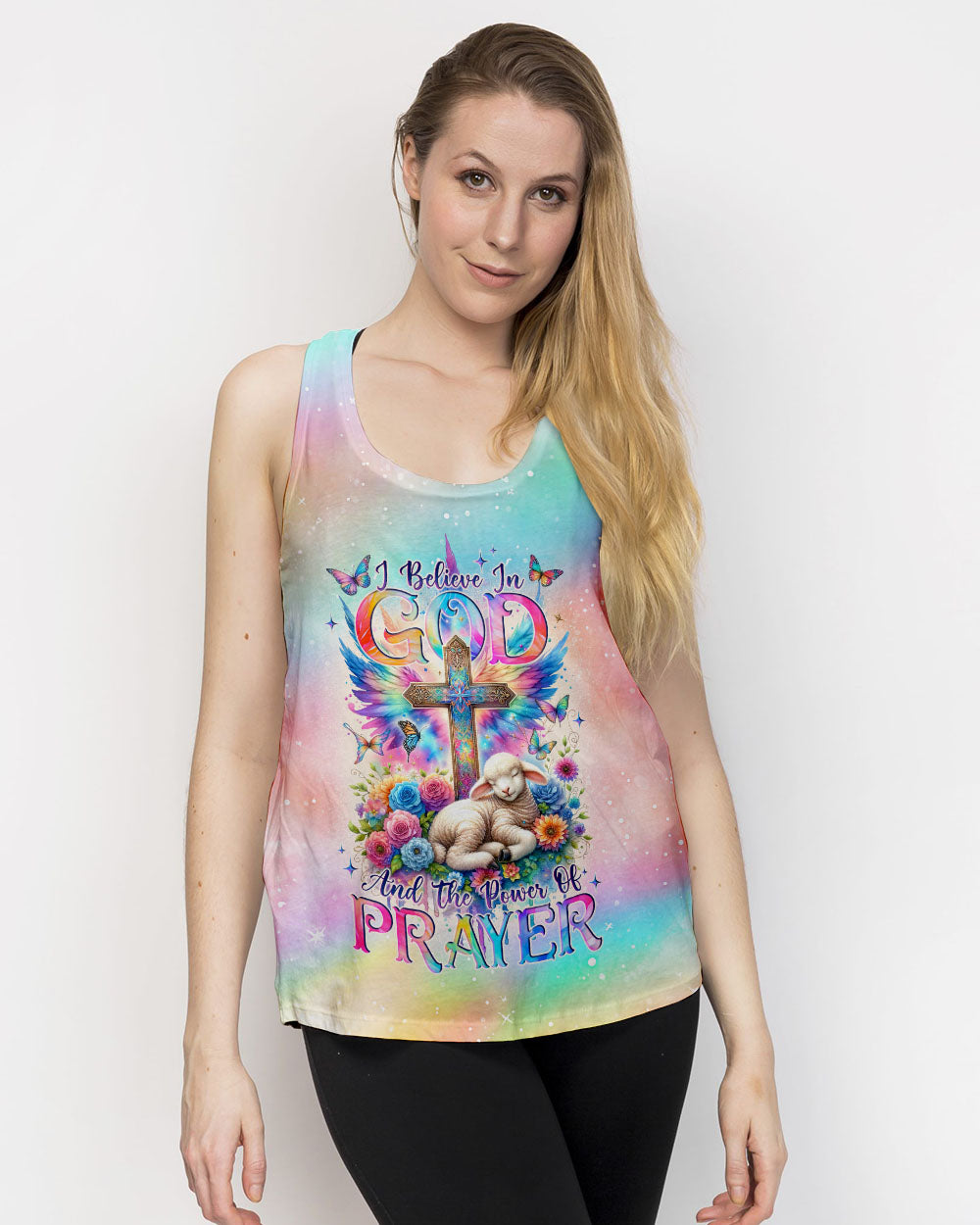 I Believe In God Women's All Over Print Shirt - Tlno2111233