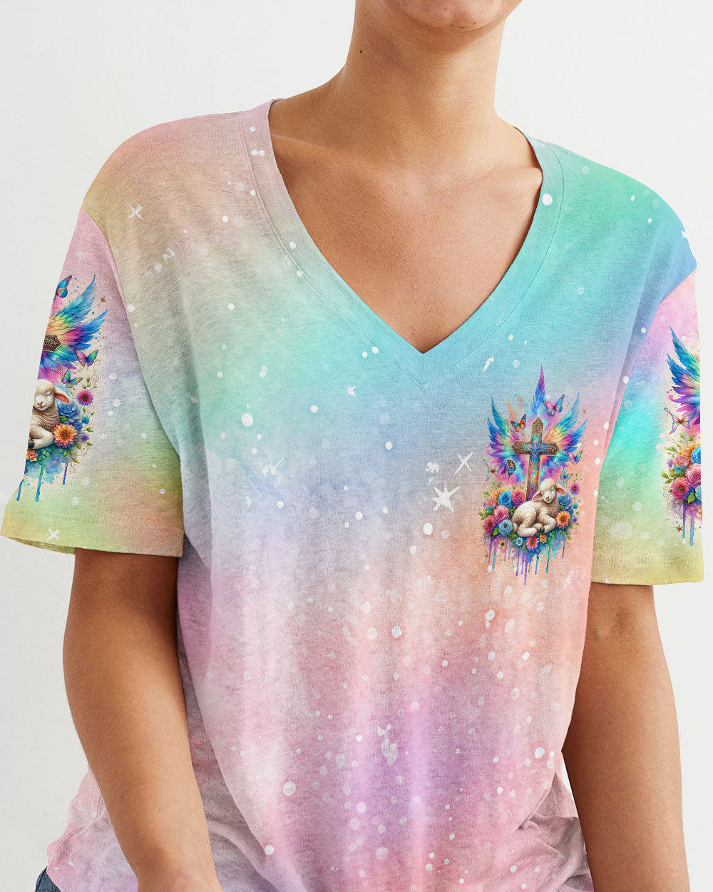 I Believe In God Women's All Over Print Shirt - Tlno2111233