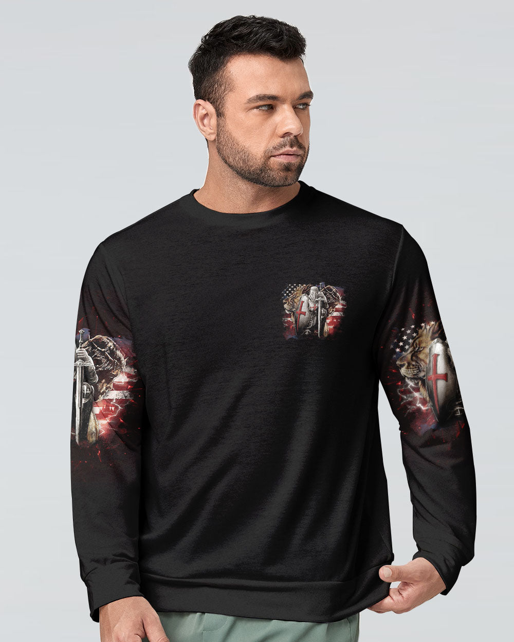 Jesus Dropped The Charges Lion Men's All Over Print Shirt - Tlno2205243