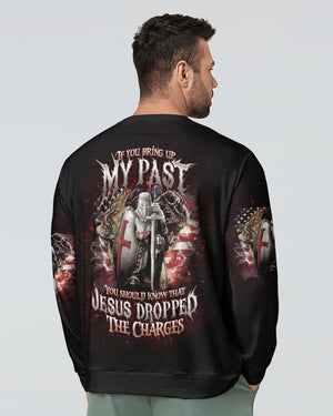Jesus Dropped The Charges Lion Men's All Over Print Shirt - Tlno2205243