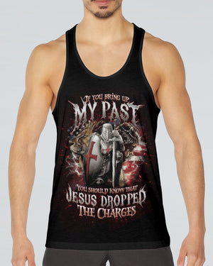 Jesus Dropped The Charges Lion Men's All Over Print Shirt - Tlno2205243