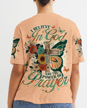 I Believe In God Butterfly Women's All Over Print Shirt - Tlno2211243