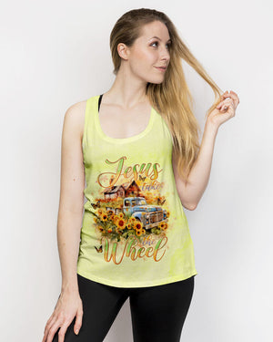 Jesus Take The Wheel Farm Truck Women's All Over Print Shirt - Tlno2504245