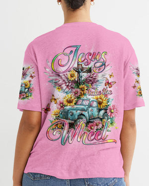Jesus Take The Wheel Women's All Over Print Shirt - Tlno2603243