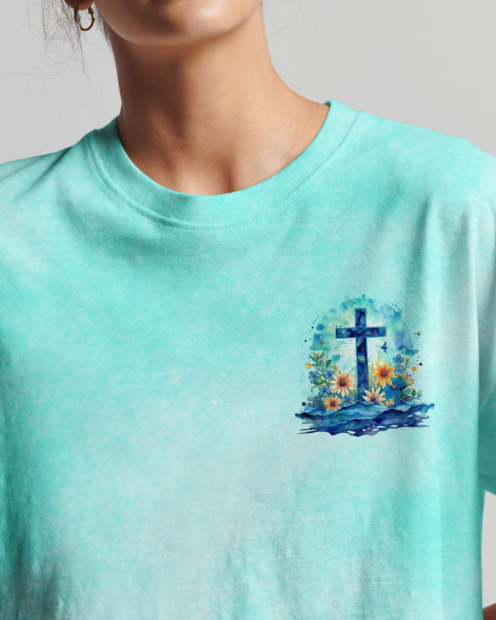 With God All Things Are Possible Women's All Over Print Shirt - Tlno2604244