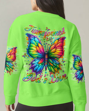 Transformed By God's Love Women's All Over Print Shirt  - Tlno2810251