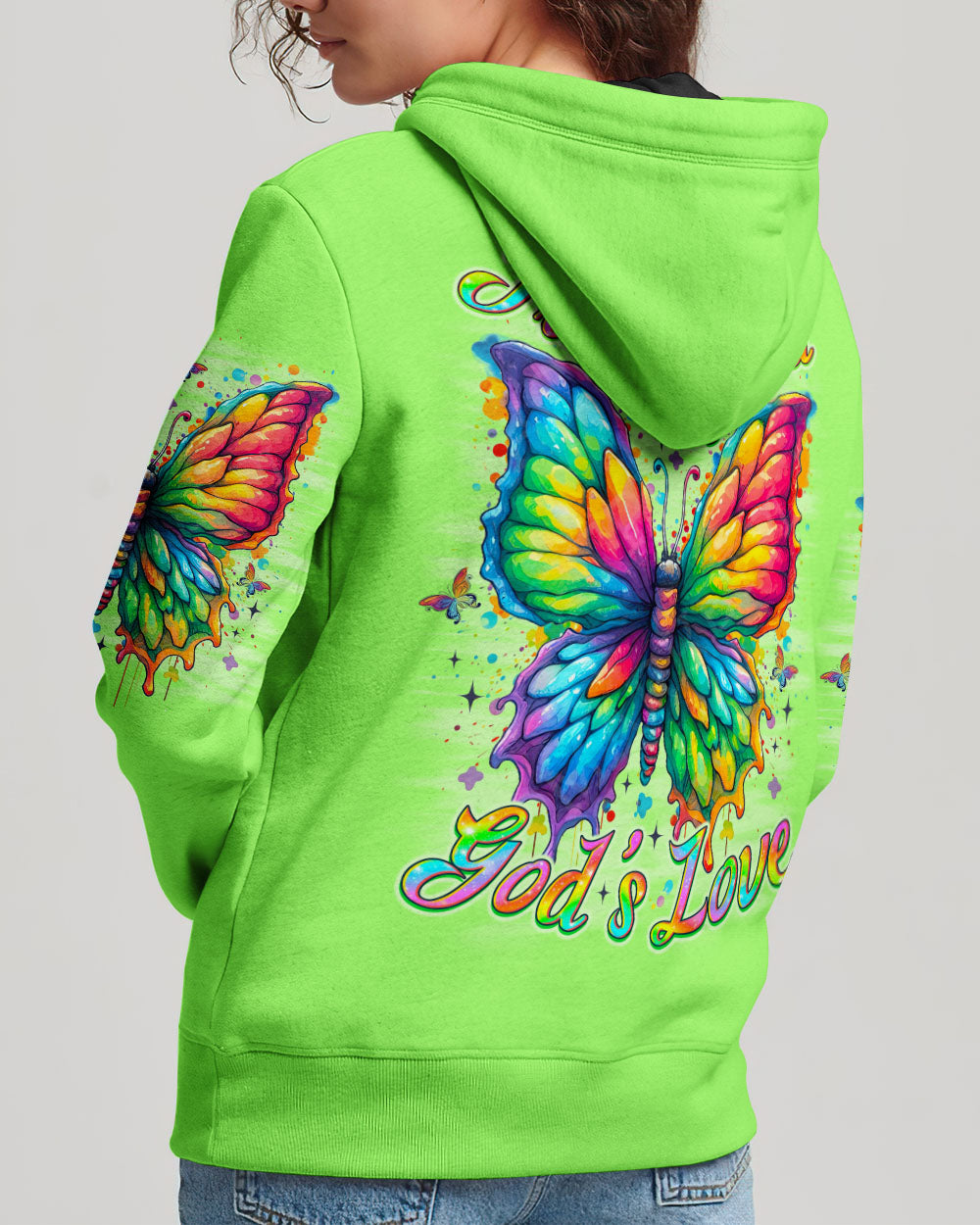 Transformed By God's Love Women's All Over Print Shirt  - Tlno2810251