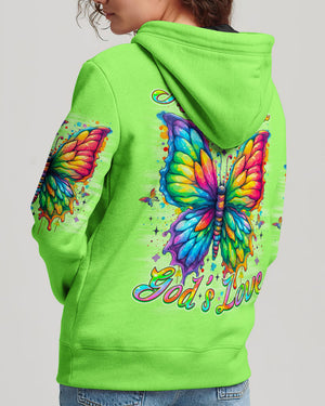 Transformed By God's Love Women's All Over Print Shirt  - Tlno2810251