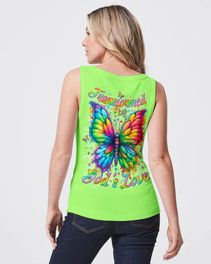 Transformed By God's Love Women's All Over Print Shirt  - Tlno2810251