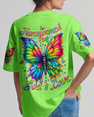 Transformed By God's Love Women's All Over Print Shirt  - Tlno2810251