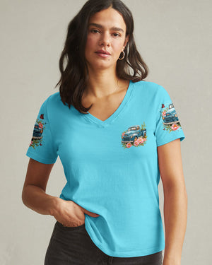 Jesus Take The Wheel Truck Women's All Over Print Shirt - Tlno2811252
