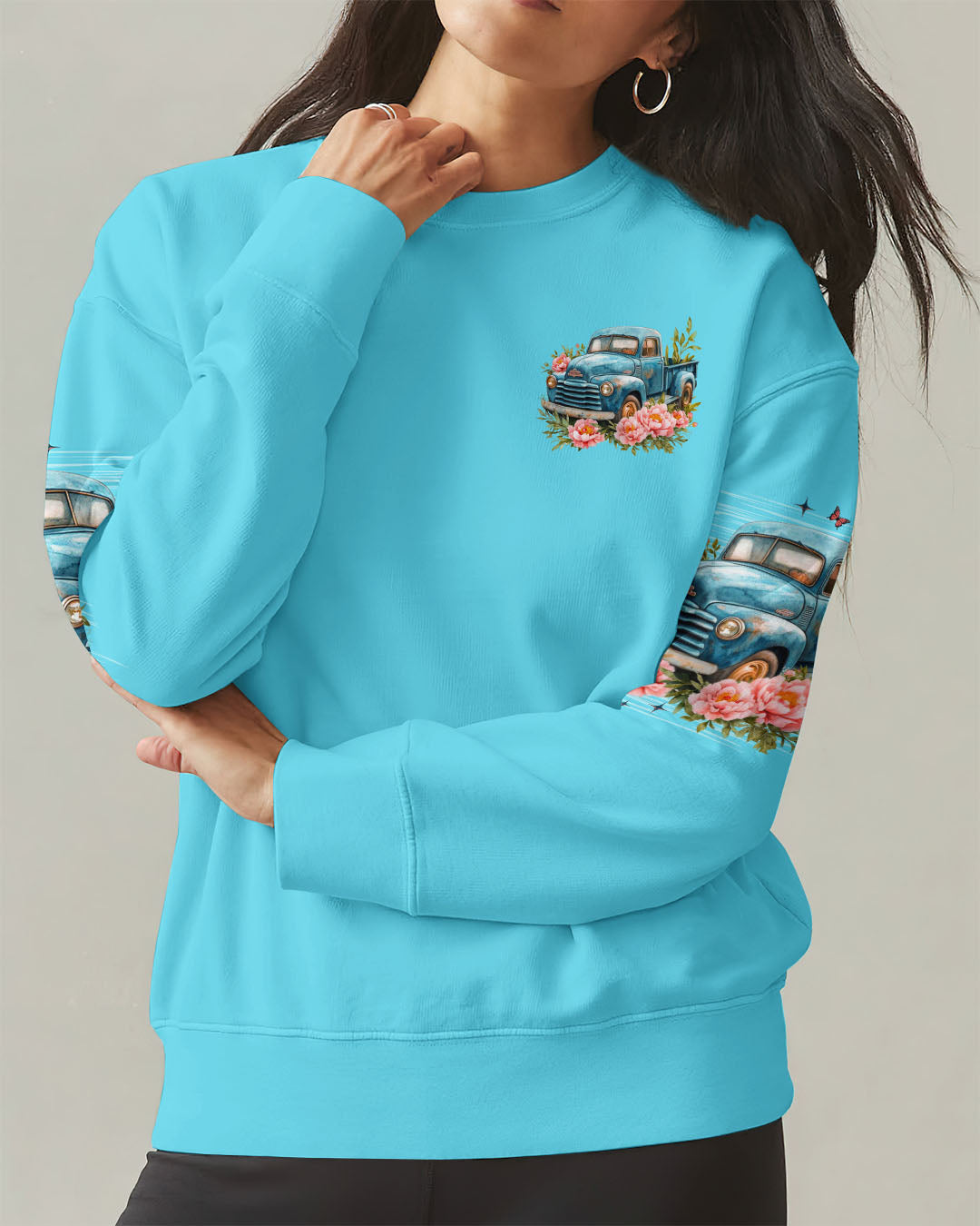 Jesus Take The Wheel Truck Women's All Over Print Shirt - Tlno2811252