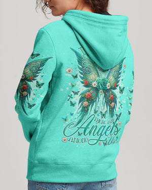 I Believe There Are Angels Among Us Wings Women's All Over Print Shirt - Tlno2903242