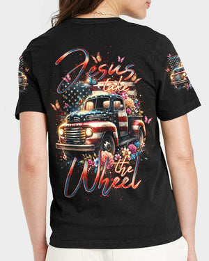 Jesus Take The Wheel Women's All Over Print Shirt - Tlno3001244