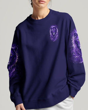 Jesus Dropped The Charges Lion Women's All Over Print Shirt - Tlno3112243