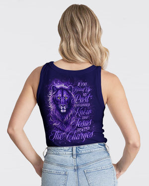 Jesus Dropped The Charges Lion Women's All Over Print Shirt - Tlno3112243