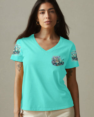 Jesus Take The Wheel Women's All Over Print Shirt - Tlno3112251