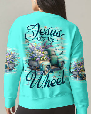 Jesus Take The Wheel Women's All Over Print Shirt - Tlno3112251
