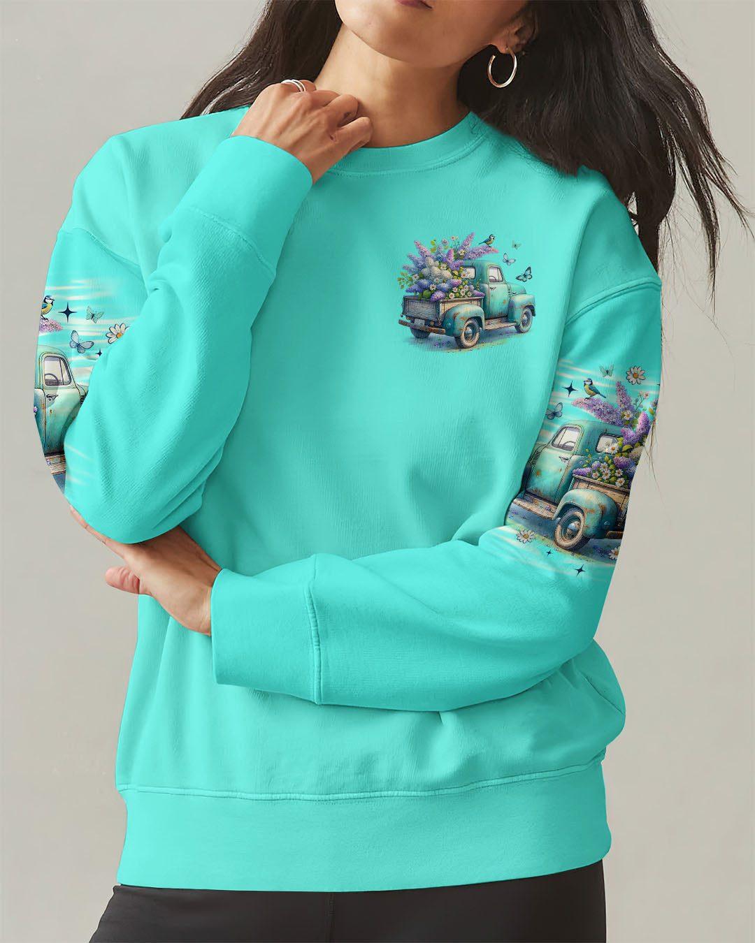 Jesus Take The Wheel Women's All Over Print Shirt - Tlno3112251