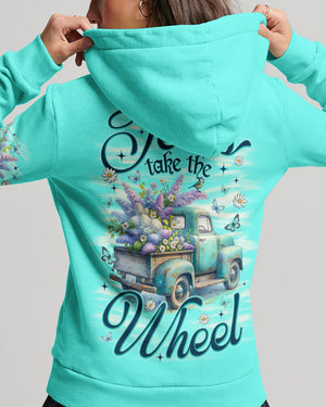 Jesus Take The Wheel Women's All Over Print Shirt - Tlno3112251