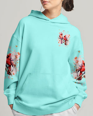 Cardinals Appear When Loved Ones Are Near Women's All Over Print Shirt - Tlnt0201251
