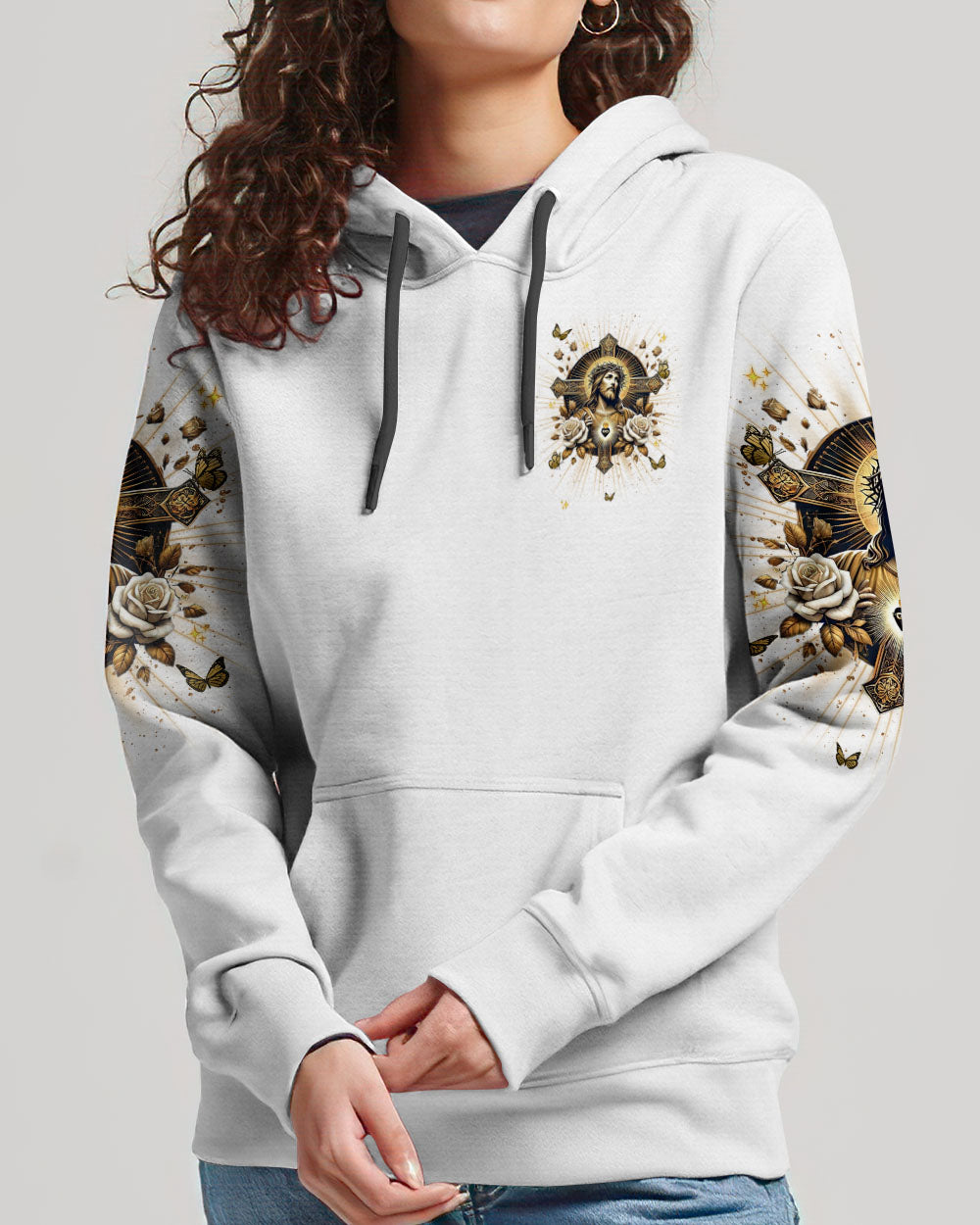 Jesus The Way The Truth The Life Butterfly Women's All Over Print Shirt - Tlnt0301253