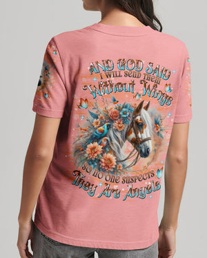 I Will Send Them Without Wings Horse Women's All Over Print Shirt - Tlnt0307252