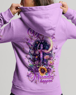 When God Steps In Miracles Happen Women's All Over Print Shirt -  Tlnt0312242