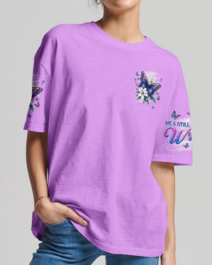 His Mercy Rewrote My Story  Butterfly Women's All Over Print Shirt  - Tlnt0312251