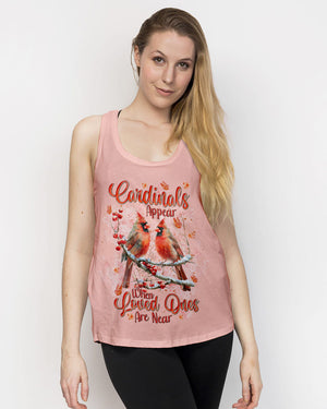 Cardinals Appear When Loved Ones Are Near Women's All Over Print Shirt - Tlnt0401253