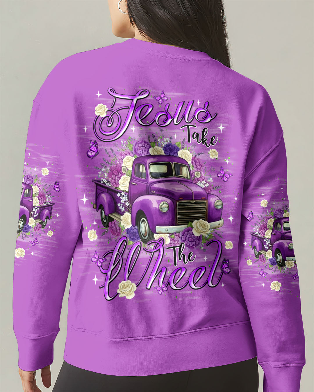 Jesus Take The Wheel Women's All Over Print Shirt - Tlnt0501262