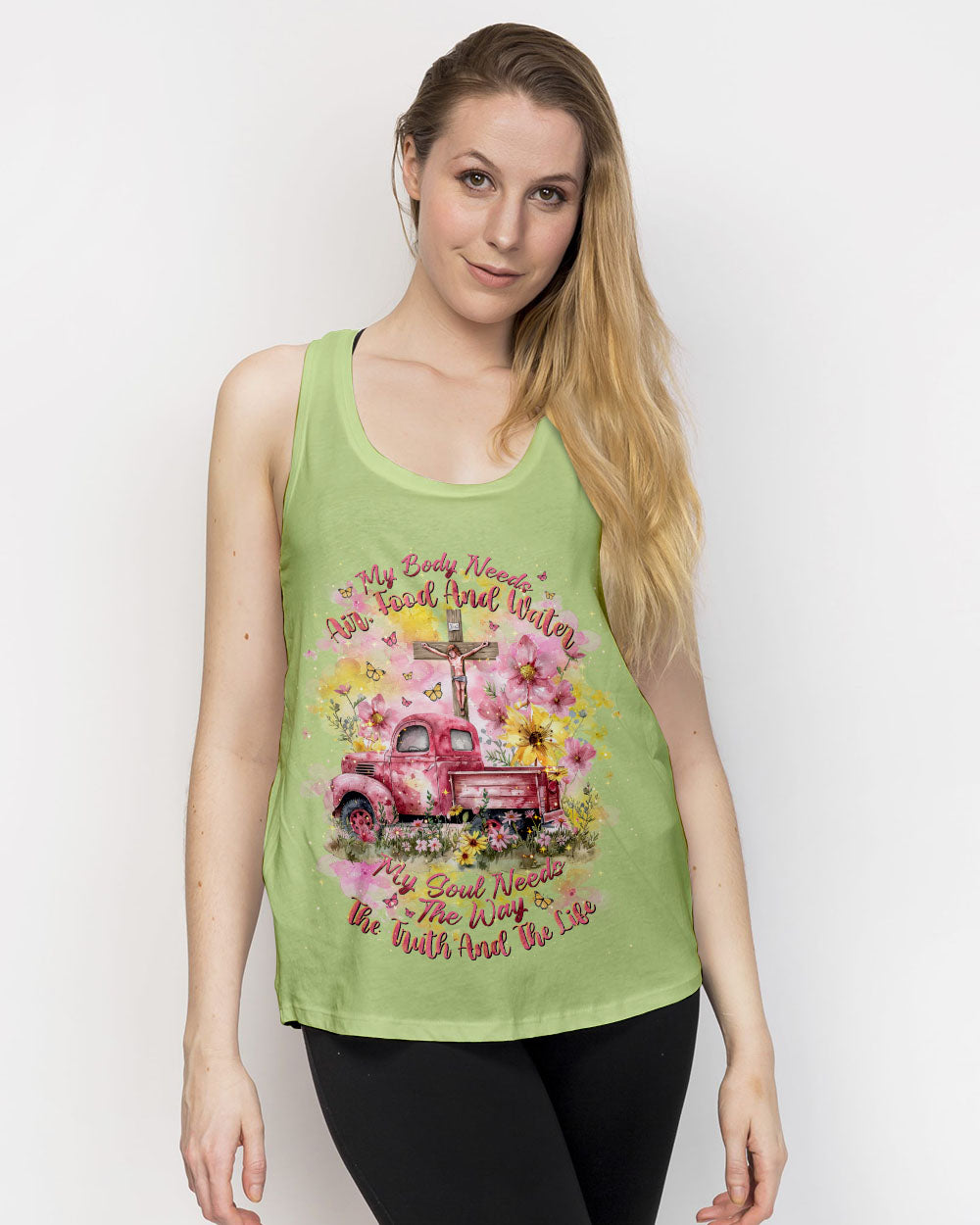 My Soul Needs The Way The Truth And The Life Truck Women's All Over Print Shirt - Tlnt0503243