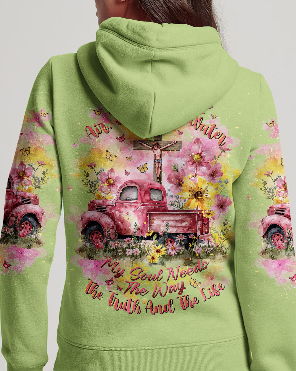 My Soul Needs The Way The Truth And The Life Truck Women's All Over Print Shirt - Tlnt0503243