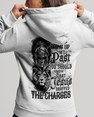 Jesus Dropped The Charges Lion Warrior Women's All Over Print Shirt - Tlnt0511241