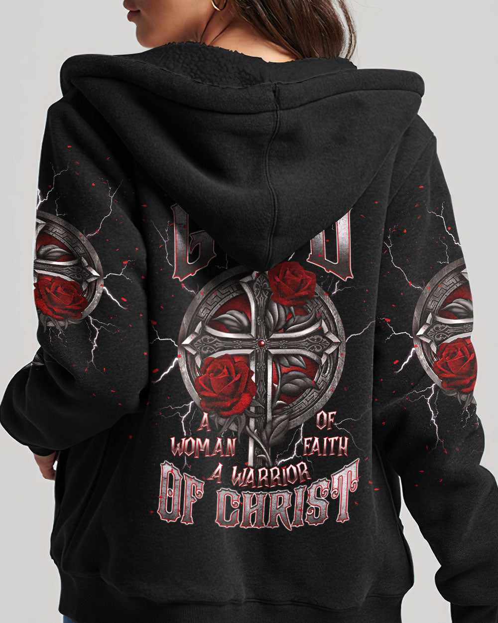 A Child Of God A Woman Of Faith Women's All Over Print Shirt - Tlnt0512242